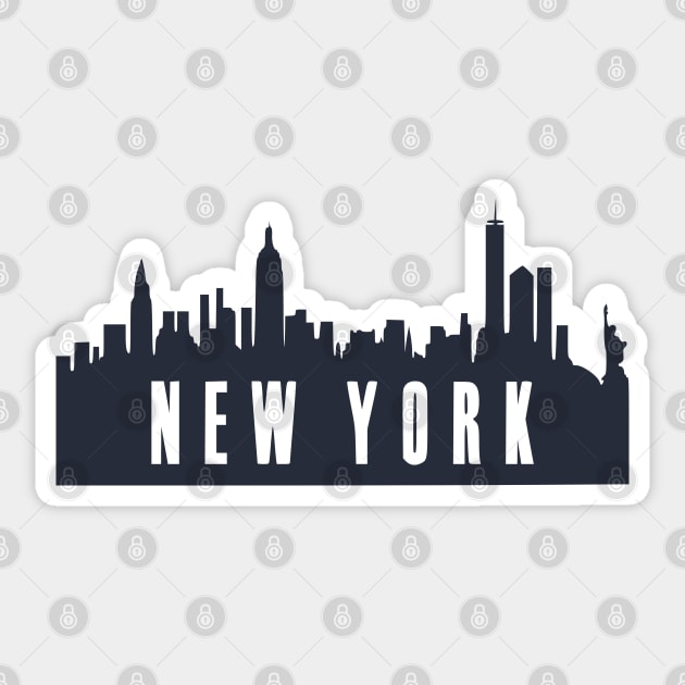 Big Apple Sticker by OrangeCup